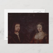 Ferdinand II van Aragón en Isabella I van Castilië Briefkaart (Voorkant / Achterkant)