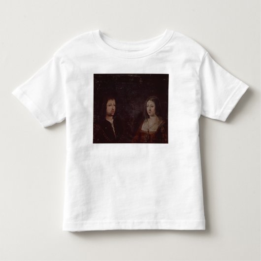Ferdinand II van Aragón en Isabella I van Castilië Kinder Shirts (Voorkant)