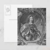 Ferdinand III, Heilige Romeinse keizer Briefkaart (Voorkant / Achterkant)