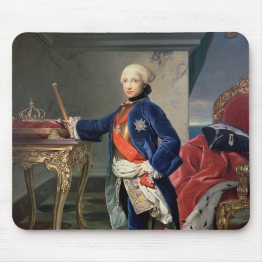 Ferdinand IV, koning van Napels Muismat (Voorkant)