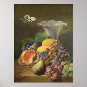  Ferdinand Kuss leeft nog steeds met fruit Poster