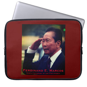 Ferdinand Marcos, tiende President van de Filipijn Laptop Sleeve
