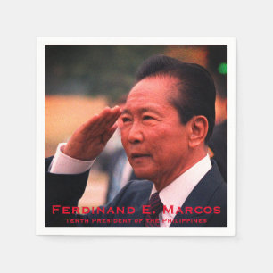 Ferdinand Marcos, tiende President van de Filipijn Servet