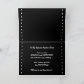 Ferez-Vous Mon Porte-Alliance Invitation De Mariag (Intérieur)