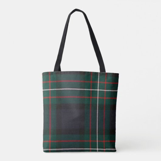 Ferguson Clan Tartan canvas tas (Achterkant)