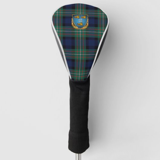 Ferguson clan tartan plaid golf hoofd cover (Voorkant)