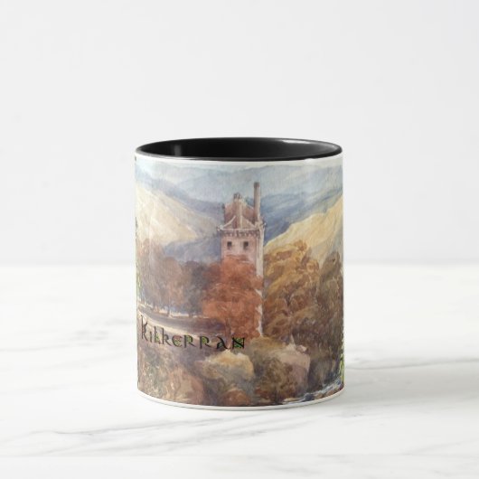 Ferguson Clan Vieux Kilkerran Castle Mug (Centre)