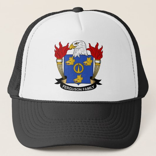 Ferguson Family Crest Trucker Pet (Voorkant)