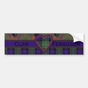 Ferguson Scottish Tartan Bumpersticker