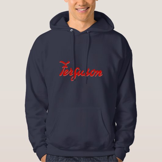Ferguson Tractor Klasse Wandeleend Hoodie (Voorkant)