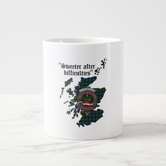 Fergusson Clan Badge Jumbo Mug (Devant)