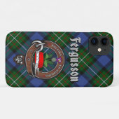 Fergusson Clan Badge & Tartan Phone Case (Achterkant (horizontaal))