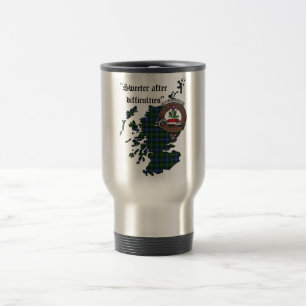 Fergusson Clan Badge Travel Mug Reisbeker