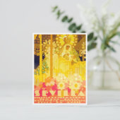 Feria de Sevilla Spain vintage Briefkaart (Staand voorkant)