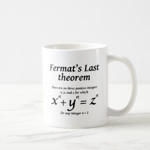 Fermat's laatste theorie koffiemok