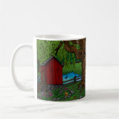 Ferme #02 Café Mug (Gauche)