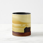 Ferme abandonnée dans la tasse de café du Dakota (Centre)