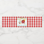 Ferme Anniversaire Étiquette de bouteille d'eau -  (Étiquettes simples)