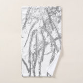 Ferme argentée (Serviette à main)