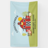 Ferme Barnyard Bash Bannière fête d'anniversaire (Vertical)