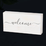 Ferme Bienvenue Boîte en bois<br><div class="desc">Plus de décor de ferme dans le magasin Little Bayleigh!</div>