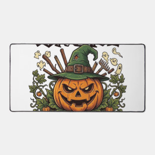 Ferme Broom Broke Citrouille d'Halloween Sorcière