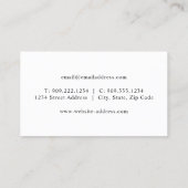 Ferme - Carte de visite de vache (Dos)