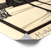 Ferme dans la neige - Julie de Graag Poster (Coin)