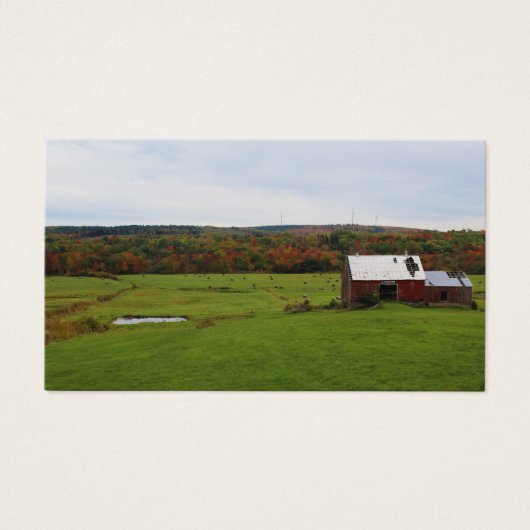 Ferme d'automne (Devant)