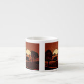 Ferme de bois Espresso Mug (Devant)