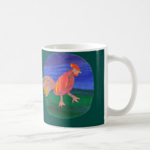 Ferme de coq de tasse du poulet 11oz