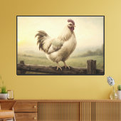 Ferme de Coq First Light sur Toile (Insitu(Salon))