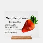 Ferme de fraises (Recto)