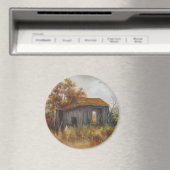 Ferme de grange abandonnée Magnet rustique pays (In Situ (Lave-vaisselle))