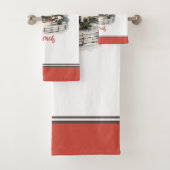 Ferme de Noël rustique de petite ville (En situation)