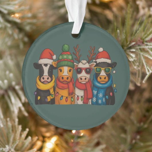 Ferme de vache de Noël Ferme de Santa Highland (Arbre)