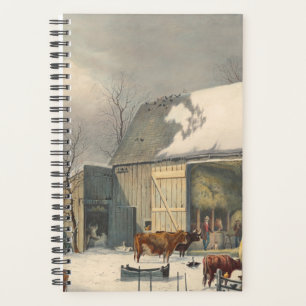 Ferme d'hiver vintage