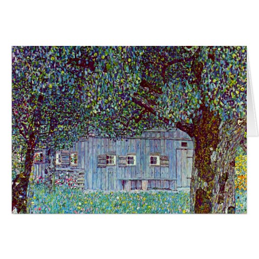 Ferme en Haute-Autriche par Gustav Klimt (Devant horizontal)