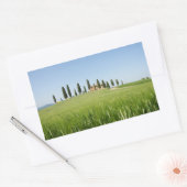 Ferme en Toscane rectangulaire autocollant (Enveloppe)