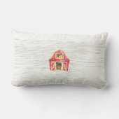 Ferme fille garçon Coussin de la pépinière (Verso)