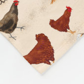 Ferme Hen | Poulets de couverture de monogramme (Coin)