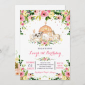 ferme Invitation d'anniversaire, invitation d'anni (Devant / Derrière)