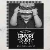 Ferme moderne | Carte de Noël du budget photo (Devant / Derrière)