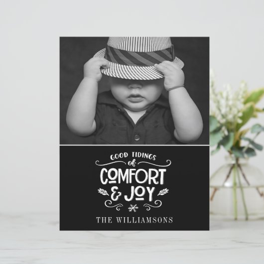 Ferme moderne | Carte de Noël du budget photo (Debout devant)