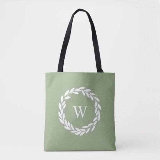 Ferme moderne Sac fourre-tout monogramme (Devant)