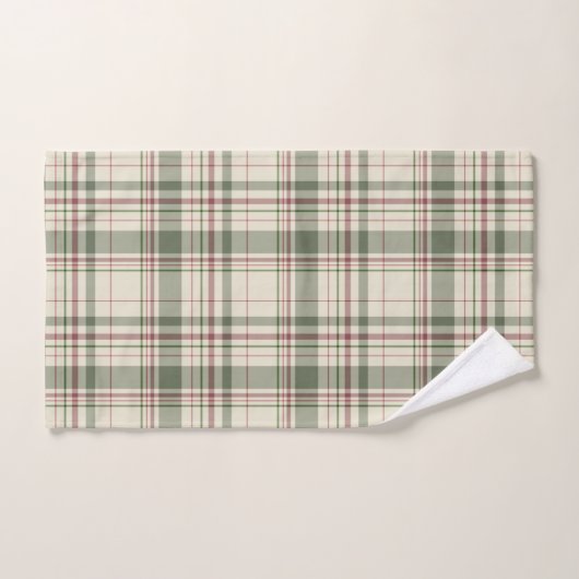 Ferme Noël Plaid (Serviette à main)