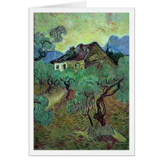 Ferme Parmi Oliviers Van Gogh Art