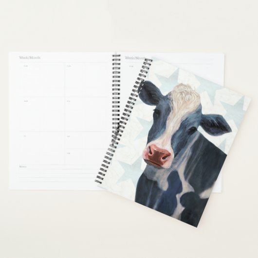 Ferme patriotique - Vache (Devant avec enveloppe)