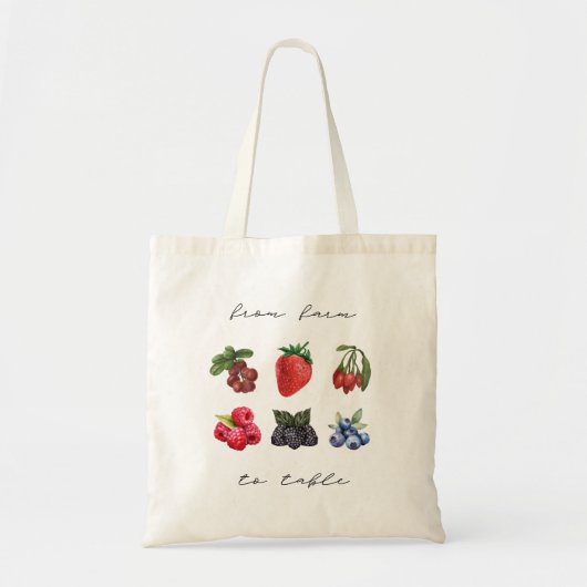 Ferme Pour Table Tous Sacs fourre-tout Fruits Berr (Devant)