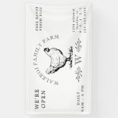 Ferme Produits frais Ferme Bannière fraîche (Vertical)